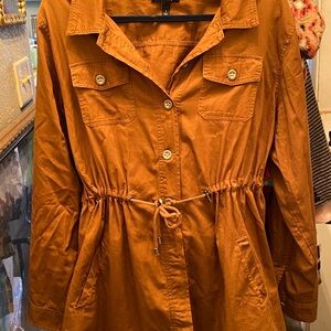 Torrid Brown Utility Jacket